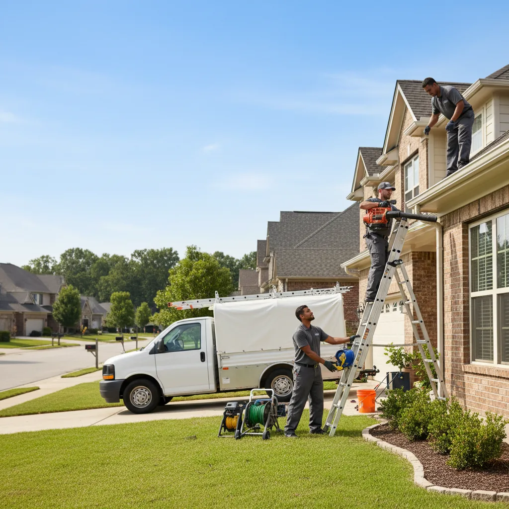 Home Gutter Service in Manns Choice, PA near me